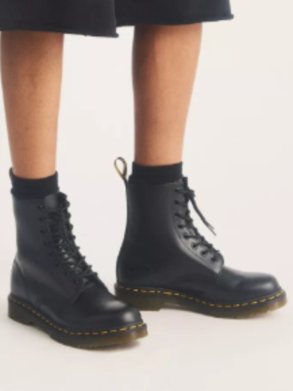 Dr. Martens 1460 Smooth Leather Lace Up Boots